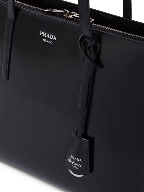 glossy prada tote|Prada totes farfetch.